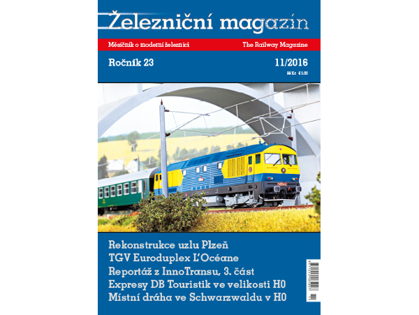 Železniční magazín 11/2016 Literatura zm1611
