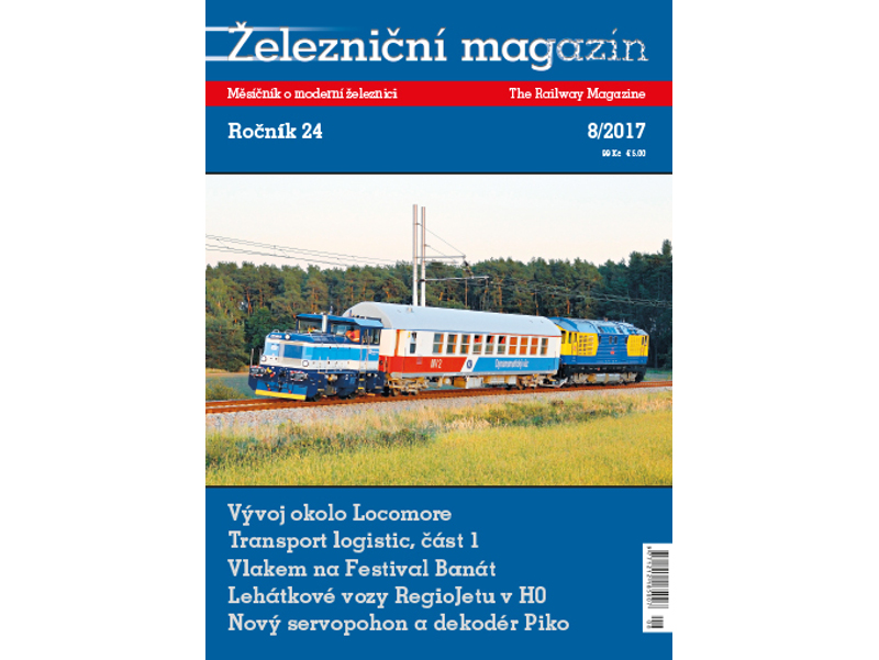 Železniční magazín 8/2017 Literatura zm1708