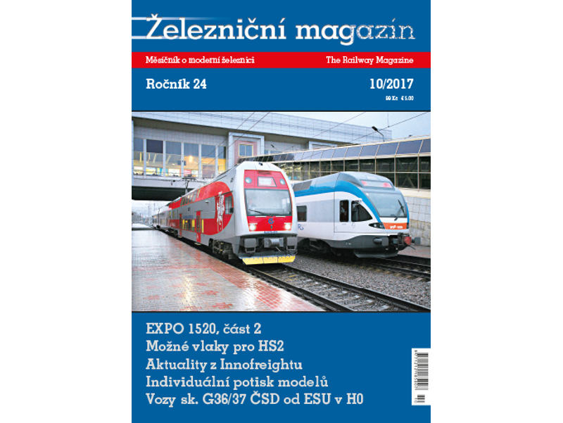 Železniční magazín 10/2017 Literatura zm1710