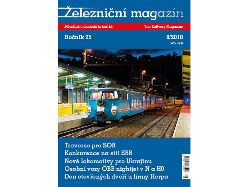 Železniční magazín 8/2018 Literatura zm1808