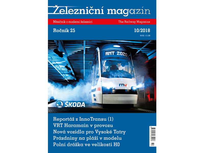 Železniční magazín 10/2018 Literatura zm1810