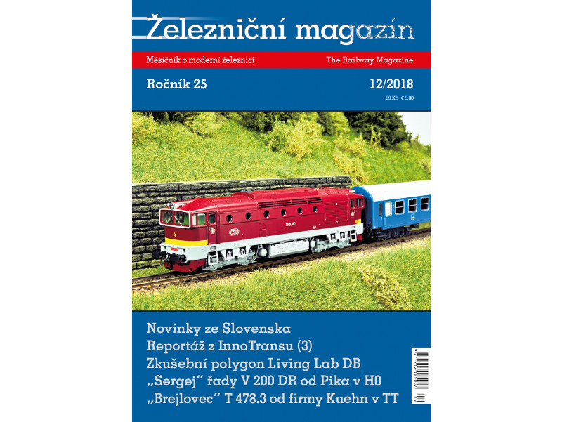Železniční magazín 12/2018 Literatura zm1812