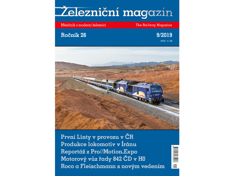 Železniční magazín 9/2019 Literatura zm1909