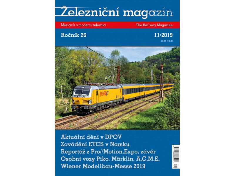 Železniční magazín 11/2019 Literatura zm1911
