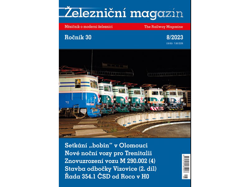 Železniční magazín 8/2023 Literatura zm2308