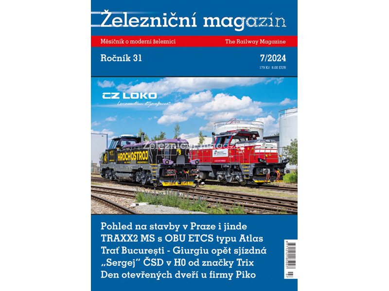 Železniční magazín 7/2024 Literatura zm2407