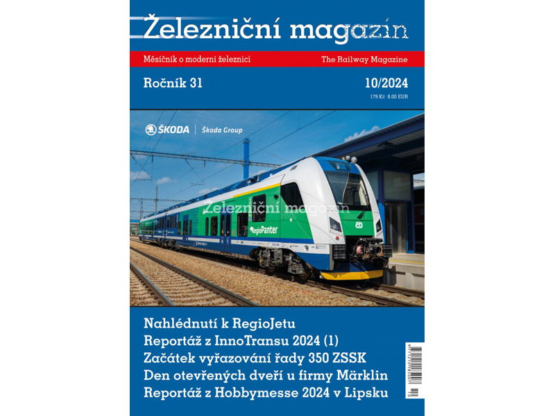 Železniční magazín 10/2024 Literatura zm2410