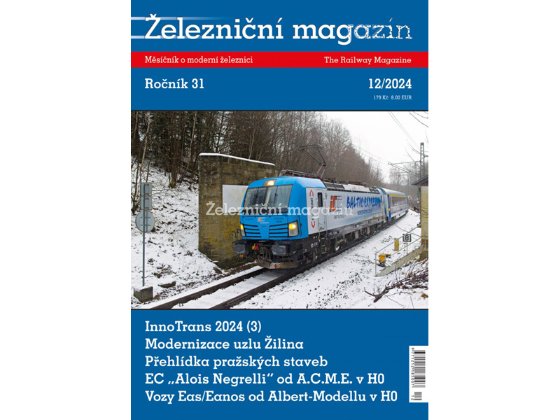 Železniční magazín 12/2024 Literatura zm2412