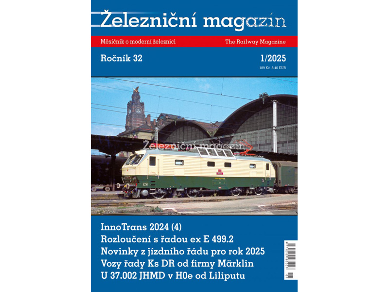 Železniční magazín 1/2025 Literatura zm2501