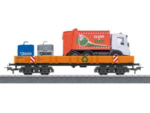 nízkostěnný vůz Rlmms ze setu 00740 Märklin 00740-03