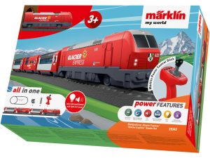 startovací set My World osobní vlak Glacier Express Märklin 29348