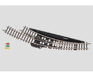 výhybka oblouková elektrická pravá 195 mm 30° Märklin 8569