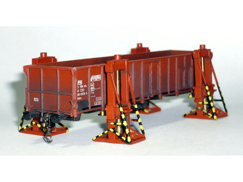 zvedák patkový 4x25t. stavebnice Malá železnice 34406.01