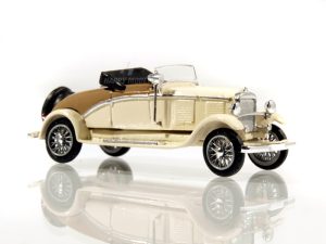 Walter 6B 1930 cabrio béžový Modelauto 87412B