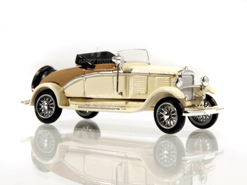 Walter 6B 1930 cabrio béžový Modelauto 87412B