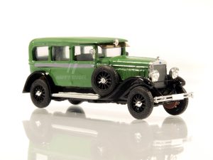Škoda 6R limuzína 1929-30 zelená sanita Modelauto 87492