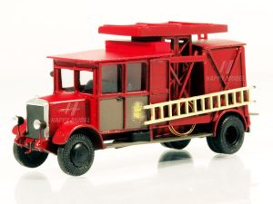 Škoda 505 montážní vůz 1935 tmavě červený Modelauto 87496cv