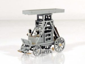 montážní vůz trolejového vedení Věžka Modelauto 87500