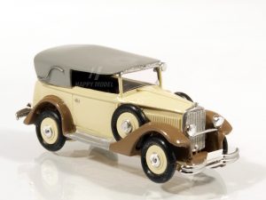 Walter Princ cabrio béžový zavřený 1933 Modelauto 87512b