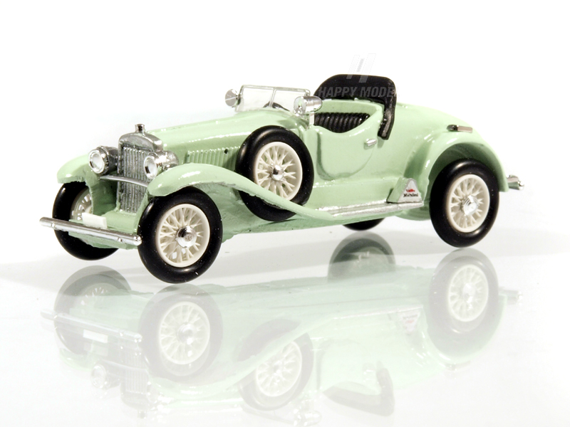 Walter Standard sport 1933 otevřený zelený Modelauto 87514z