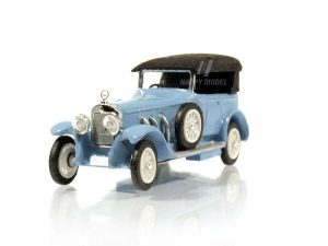 Marcedes Benz 28/95 Sport-Phaeton 1922 cabrio zavřený modrý Modelauto 87541