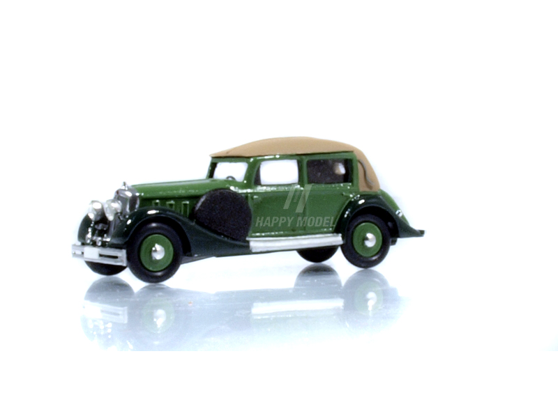 Tatra 70A cabrio zavřené 1935-41 zelené Modelauto 87565z