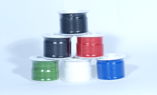 vodič Cu cínovaný U 0,4 různé barvy 25m Happy Model u04