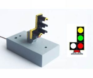 návěstidlo AŽD trpasličí odjezdové ( Z,Č,Ž ) Němeček t465