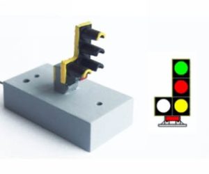 návěstidlo AŽD trpasličí odjezdové ( Z,Č,B,Ž ) Němeček t485