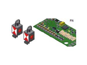 2 plynové koncové svítilny DE s digitálním dekokérem Nürnberger Modelleisenbahnen 950080