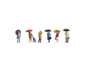 lidé v dešti Noch 15523