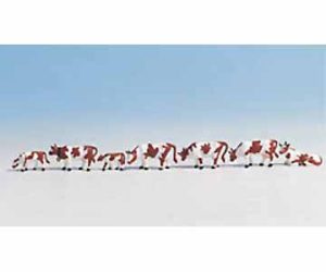 krávy hnědobílé Noch 36723