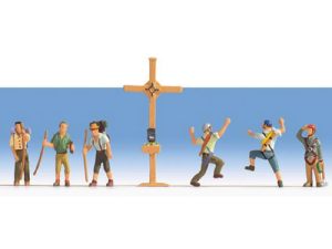 horolezci a turisté s křížem Noch 36874