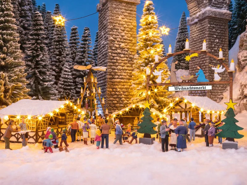 adventní kalendář s figurkami N Noch 36995