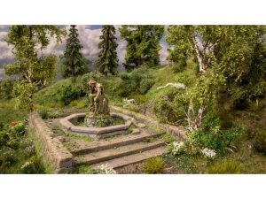 zapomenuté místo fontána Noch 48001