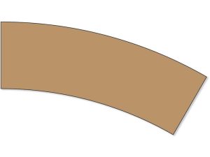 kolejový podklad Easy-Track obloukový R2 6 kusů Noch 53841