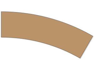 kolejový podklad Easy-Track obloukový R3 6 kusů Noch 53842