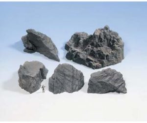 žulové útesy 5ks Noch 58451