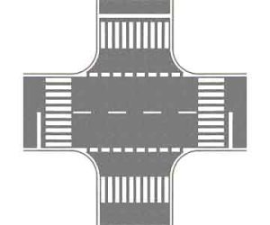 křižovatka šedá Noch 60714