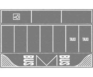 parkoviště šedé 2ks Noch 60720