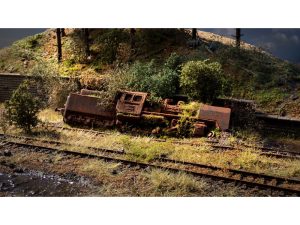 zapomenuté místo lokomotiva Noch 60763