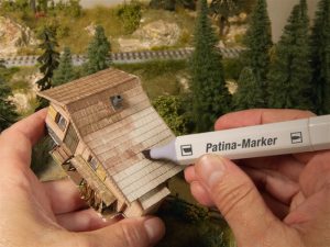 patinovací fixy na modely Noch 61158