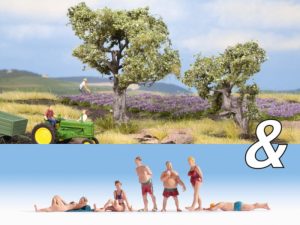 koupající se postavy a olivovníky - doprodej Noch 94001