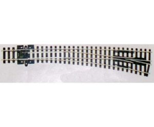 oblouková výhybka pravá 10°, délka 158 mm Peco sl-386