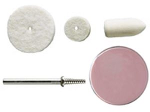 kotouč filc průměr 9-13-25mm+pasta PGmini m4680