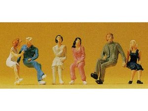 sedící páry Preiser 14138