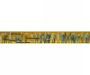 traťoví dělníci 24 figur Preiser 14403