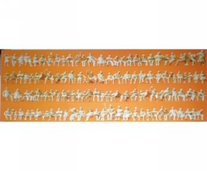 sedící postavy 120 ks Preiser 16328