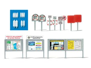 informační tabule, záchranářské pomůcky Preiser 17317