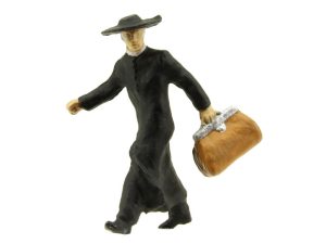 pastor v spěchu Preiser 28015